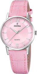 Zegarek damski Festina F20691-3 różowy. Czerwone zegarki damskie Festina. Za 473.54 zł.