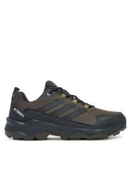 Adidas Trekkingi Terrex Skychaser AX5 GORE-TEX JQ2213 Khaki. Brązowe buty zimowe męskie Adidas, bez wzorów, z gore-texu, bez obcasa, bez zapięcia. Za 469.99 zł.