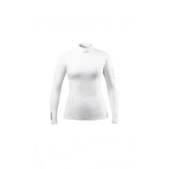 Koszulka lajkra dla kobiet Zhik ECO Long Sleeve. Białe bluzki damskie ZHIK, s, bez wzorów, sportowe, bez kołnierzyka, bez ramiączek. W wyprzedaży za 271.30 zł.