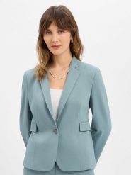 BOSS bluza dresowa - Jia Kobiety Sztuczne włókno zielony, 38. Zielone bluzy damskie Boss, bez wzorów, z dresówki, eleganckie, bez ramiączek, bez kaptura. Za 1,099.95 zł.