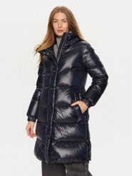 Woolrich Płaszcz zimowy Aliquippa Long CFWWOU0926FRUT3085 Granatowy Regular Fit. Niebieskie płaszcze damskie Woolrich, na zimę, s, bez wzorów, z syntetyku, bez kołnierzyka, bez kaptura. Za 2,929.00 zł.