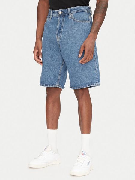 Jack & Jones Szorty jeansowe Alex 12269532 Niebieski Baggy Fit. Niebieskie szorty męskie Jack & Jones, bez wzorów, z bawełny. Za 179.99 zł.