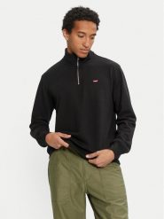 Levi's® Bluza Original A8606-0000 Czarny Standard Fit. Czarne bluzy męskie m, bez wzorów, z bawełny, bez ramiączek, bez kaptura. Za 259.99 zł.