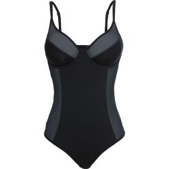 Body ze stringami bonprix czarny. Czarne body bonprix, bez wzorów. Za 32.99 zł.