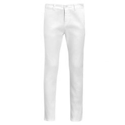 Męskie Spodnie Jules. Białe spodnie materiałowe męskie SOL'S, bez wzorów, z dresówki. Za 249.99 zł.