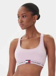 Tommy Hilfiger Biustonosz top UW0UW06221 Różowy. Czerwone topy damskie Tommy Hilfiger, xl, bez wzorów, z bawełny, bez kołnierzyka, bez ramiączek. Za 149.99 zł.