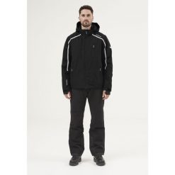 Kurtka narciarska męska Whistler Markus W-PRO 10000. Czarne kurtki sportowe męskie Whistler, m, bez wzorów, bez kaptura, narciarskie. Za 529.99 zł.