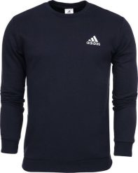 Adidas Bluza męska adidas Essentials Fleece granatowa H42002 L. Bluzy męskie Adidas, l, bez wzorów, bez ramiączek, bez kaptura. Za 145.39 zł.