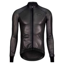 Kurtka wodoodporna Etxeondo Busti. Czarne kurtki męskie ETXEONDO, m, bez wzorów, z materiału, bez kaptura. Za 658.90 zł.
