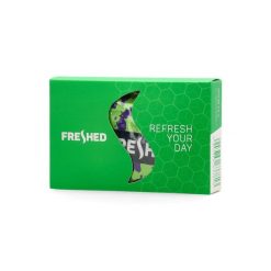 Saszetki odświeżające Freshed - green moro. Zielone buty zimowe męskie FRESHED, bez wzorów, bez obcasa, bez zapięcia. Za 36.99 zł.