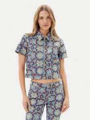 Wrangler Koszula jeansowa 112362607 Niebieski Slim Fit. Niebieskie koszule damskie Wrangler, s, bez wzorów, z bawełny, bez kołnierzyka, bez ramiączek. Za 169.99 zł.