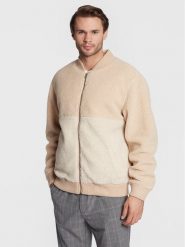 S.Oliver Kurtka bomber 2117853 Beżowy Regular Fit. Brązowe kurtki męskie S.Oliver, m, bez wzorów, z syntetyku, bez kaptura. Za 449.99 zł.