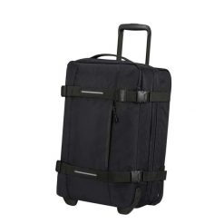 Walizka podróżna American Tourister Urban Track 5. Czarne walizki damskie American Tourister, bez wzorów. Za 479.99 zł.