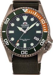 Zegarek Orient Zegarek męski Orient RA-AC0K04E10B zielony. Zielone zegarki męskie Orient, bez wzorów. Za 2,088.00 zł.