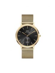 Daniel Wellington Zegarek Classic Multi-Eye Evergold Onyx DW00100713 Złoty. Żółte, analogowe zegarki męskie Daniel Wellington, bez wzorów, złote. Za 809.99 zł.