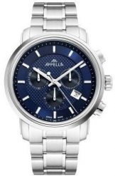 Zegarek męski Appella L70001.5115CH srebrny. Szare zegarki męskie Appella, bez wzorów, srebrne. Za 1,870.00 zł.