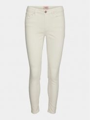 Vero Moda Jeansy Flash 10307571 Écru Skinny Fit. Jeansy damskie Vero Moda, bez wzorów, z bawełny. Za 119.99 zł.