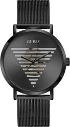 Zegarek Guess Zegarek męski Guess GW0502G2 czarny. Czarne zegarki męskie Guess, z aplikacjami. Za 562.00 zł.