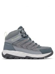 Columbia Trekkingi Strata Trail Mid 2078561 Szary. Szare obuwie trekkingowe damskie Columbia, ze skóry, bez zapięcia. Za 399.99 zł.