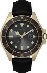 Zegarek Timex Zegarek męski Timex TW2V42200 czarny. Czarne zegarki męskie Timex, bez wzorów. Za 406.00 zł.
