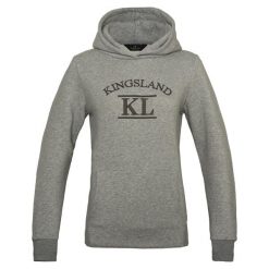 Bluza z kapturem Kingsland Remi. Szare bluzy męskie KINGSLAND, bez wzorów, sportowe, bez ramiączek, z kapturem. Za 445.50 zł.