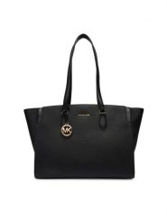 MICHAEL Michael Kors Torebka 30R6GQ6T7L Czarny. Czarne shopperki damskie MICHAEL Michael Kors, bez wzorów, ze skóry, bez dodatków. Za 1,299.00 zł.