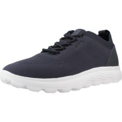 Tenisówki Geox Model U Spherica Kolor Niebieski. Niebieskie trampki męskie Geox, bez wzorów, z syntetyku, casualowe, bez zapięcia. Za 468.45 zł.