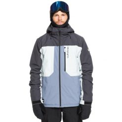 Kurtka śnieżna dla Mężczyzn DAWSON. Szare kurtki sportowe męskie Quiksilver, na zimę, m, bez wzorów, z materiału, bez kaptura, narciarskie. Za 1,099.00 zł.