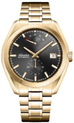 Zegarek męski Adriatica A8350.1116A złoty. Żółte zegarki męskie Adriatica, bez wzorów, złote. Za 2,980.00 zł.