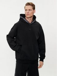 Hugo Bluza Datechi 50510105 Czarny Relaxed Fit. Czarne bluzy męskie Hugo, m, bez wzorów, z bawełny, bez ramiączek, bez kaptura. Za 639.99 zł.