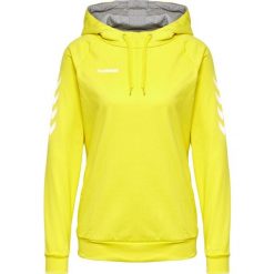 Bluza do piłki ręcznej damska Hummel hml GO z kapturem. Żółte bluzy damskie Hummel, xs, bez wzorów, eleganckie, bez ramiączek, z kapturem. W wyprzedaży za 194.50 zł.