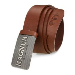 Pasek skórzany BELTIMORE r.90-105 cm W29 brązowy. Brązowe paski męskie . Za 82.49 zł.