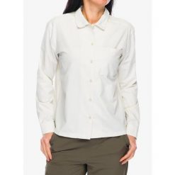 Koszula przeciw komarom damska Royal Robbins Expedition III L/S. Zielone koszule damskie ROYAL ROBBINS, l, bez wzorów, casualowe, bez kołnierzyka, bez ramiączek. Za 361.99 zł.