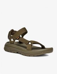 Teva Sandały Hurricane XLT3 - dark olive rozmiar: 43 (730648). Zielone sandały męskie Teva, bez wzorów, sportowe, bez zapięcia. Za 265.11 zł.