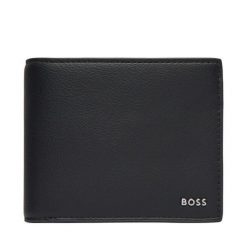Portfel BOSS. Czarne portfele męskie Boss, bez wzorów. Za 469.99 zł.