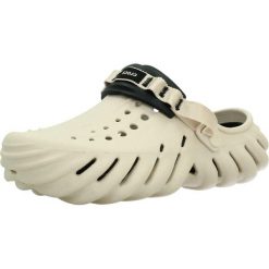 Buty CROCS 153003 Beżowy. Brązowe obuwie trekkingowe damskie Crocs, z materiału, bez zapięcia. Za 409.00 zł.
