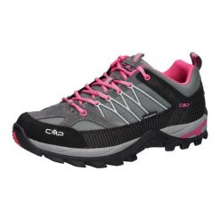 Buty trekkingowe damskie, Rigel Low Wmn. Czerwone obuwie trekkingowe damskie CMP, z materiału, przed kostkę, bez zapięcia. Za 359.99 zł.