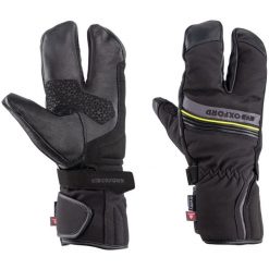 Rękawice rowerowe Oxford Polar 1.0 w rozmiarze M/8. Czarne rękawiczki damskie OXFORD, bez wzorów, z polaru. Za 390.50 zł.