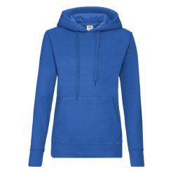 Bluza Damska Z Kapturem. Niebieskie bluzy damskie fruit of the loom, xs, bez wzorów, bez ramiączek, z kapturem. Za 82.99 zł.