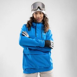 Kurtka narciarsko-snowboardowa damska W3-W Ollie. Niebieskie kurtki sportowe damskie SIROKO, s, bez wzorów, z softshellu, bez ramiączek, bez kaptura, narciarskie. Za 844.00 zł.