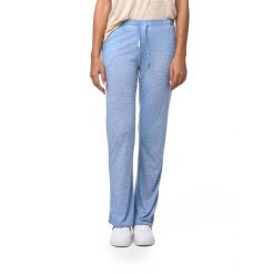 Spodnie dresowe z sznurek regulacyjny na co dzień. Niebieskie spodnie dresowe damskie LEONE 1947 APPAREL, bez wzorów, z dresówki, sportowe, na fitness i siłownię. W wyprzedaży za 136.83 zł.