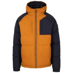 Kurtka Ocieplana Męska Deffords. Brązowe kurtki męskie Trespass, m, bez wzorów, z puchu, sportowe, bez kaptura. Za 297.99 zł.