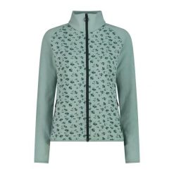 Damska rozciągliwa polarowa bluza z zamkiem CMP. Szare bluzy damskie CMP, xl, bez wzorów, z polaru, bez ramiączek, bez kaptura. Za 312.50 zł.