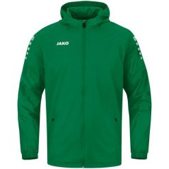 Kurtka wodoodporna Jako Team 2.0. Zielone kurtki męskie Jako, l, bez wzorów, z materiału, z kapturem. Za 214.80 zł.