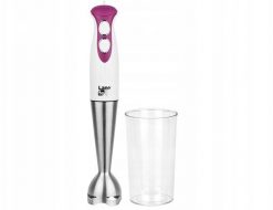 Blender Lafe Blender ręczny LAFE BRK-002A 400W biały Turbo 2 biegi Nóż do lodu + kubek. Białe blendery Lafe. Za 136.40 zł.