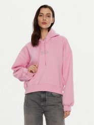 Gap Bluza 588015-01 Różowy Relaxed Fit. Czerwone bluzy damskie GAP, m, bez wzorów, z bawełny, bez ramiączek, bez kaptura. Za 279.99 zł.