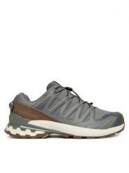 Salomon Trekkingi Xa Pro 3D V9 Gtx L49296100 Szary. Szare buty zimowe męskie Salomon, z materiału, bez zapięcia. Za 729.99 zł.