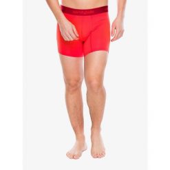 Bokserki termoaktywne męskie Comfyballs Long Performance. Czerwone bokserki męskie COMFYBALLS, bez wzorów. Za 129.99 zł.
