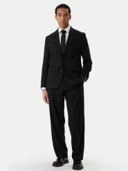 HUGO Garnitur Karlo-Flips251X 50549657 Czarny Modern Fit. Czarne garnitury męskie Hugo, m, bez wzorów, z syntetyku. Za 1,849.00 zł.