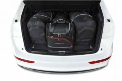 Torby Do Bagażnika Audi Q5 2008-2016 4Szt Kjust. Czarne torby podróżne damskie KJUST, bez wzorów, z kauczuku. Za 1,216.00 zł.